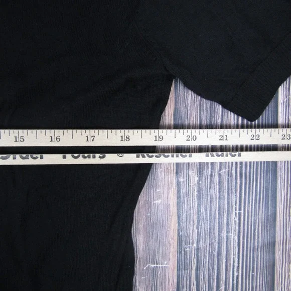 Collars & Co Sweater Mens XL Black Short Sleeve Merino Wool Knit Polo NWT